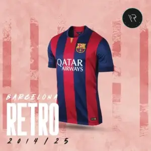WhatsApp Image 2026-08-24 at 2.47.14 PM (1) FC Barcelona 2014/15 Retro Home Jersey